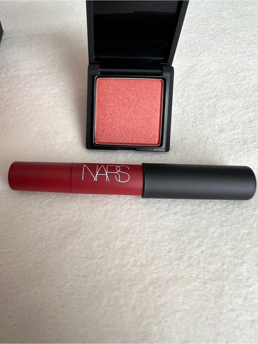 NARS 2 Piece Set - Lip Pencil Cruella 185 and Blush Orgasm Rush